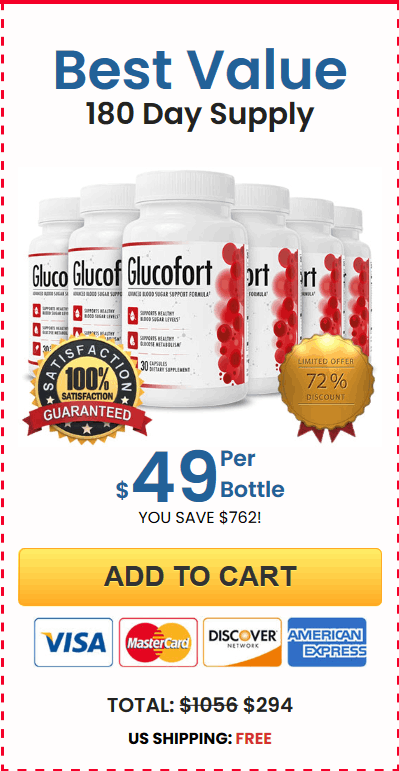 Glucofort 6 Bottles